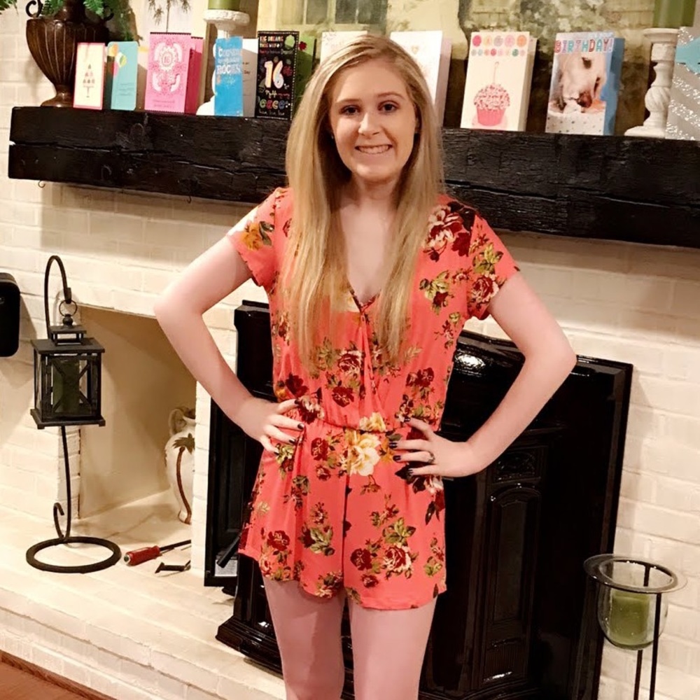 Floral romper